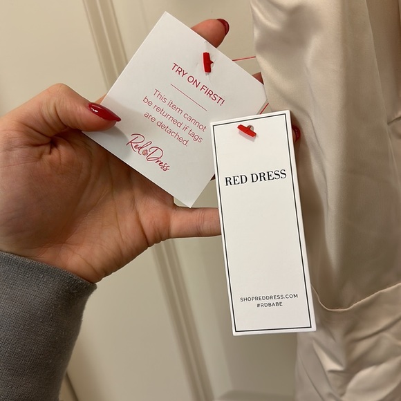 NWT beige midi dress - Picture 5 of 6